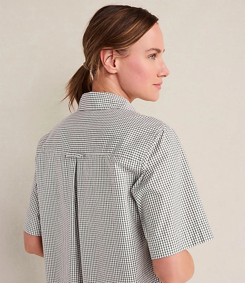 Haven Well Within Organic Cotton Poplin Gingham Sleep Dress