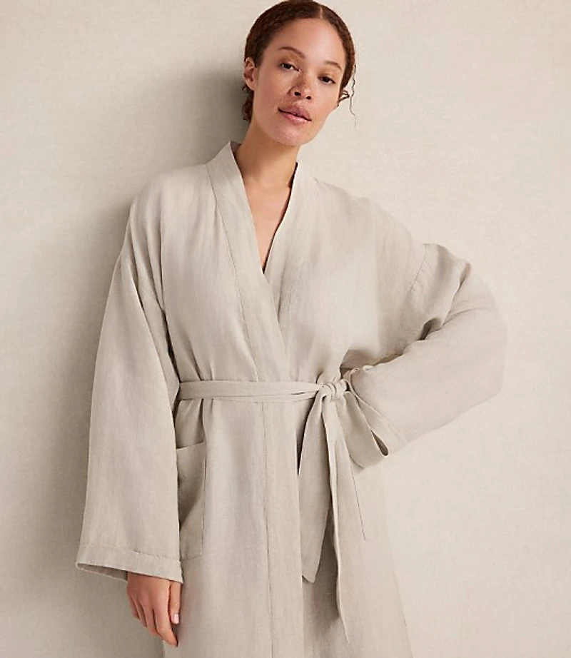 Haven Well Within Luxe Linen Robe