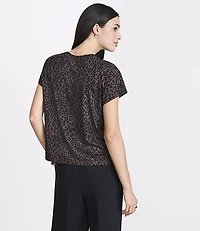 LOFT Versa Leopard Print Tee