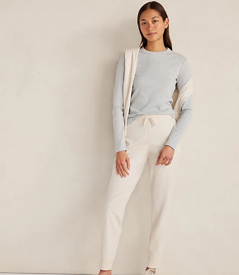 Haven Well Within Botanical-Dyed Organic Cotton Long Sleeve Tee