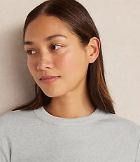 Haven Well Within Botanical-Dyed Organic Cotton Long Sleeve Tee