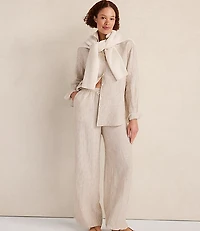 Haven Well Within Everweave Linen Stripe Relaxed Pants