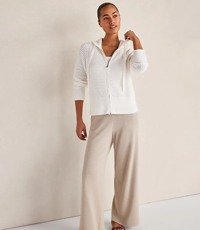 Haven Well Within Cotton Wave Stitch Zip-Up Hoodie