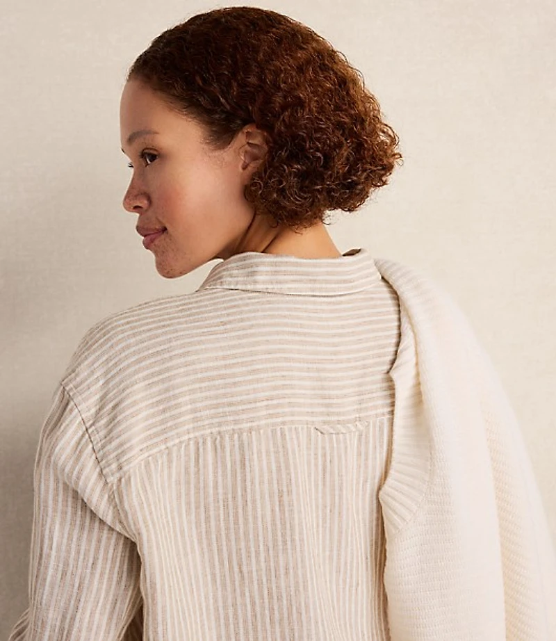 Haven Well Within The Daily Shirt Everweave Linen Stripe