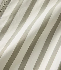 Haven Well Within Organic Cotton Poplin Stripe Tiered Midi Dress