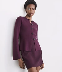 Petite LOFT Versa Front Split Cardigan