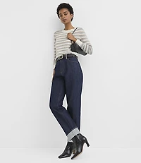 Striped Luxe Knit Sweater