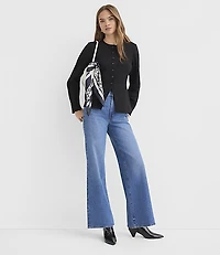 Seamed Ponte Jacket