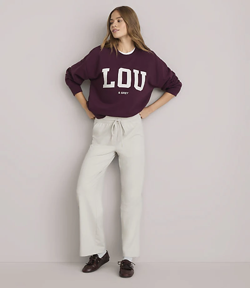 Petite Lou & Grey Elite Fleece Sweatshirt