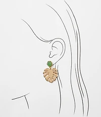Palm Drop Earrings
