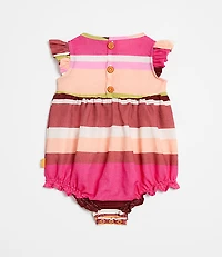 LOFT x Mon Coeur Linen Stripe Romper