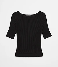 Petite LOFT Versa Elbow Sleeve Sweater