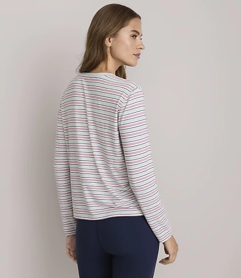 Lou & Grey Striped Essential Modal Long Sleeve Tee