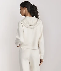 Lou & Grey Heathered Scubasoft Zip Hoodie