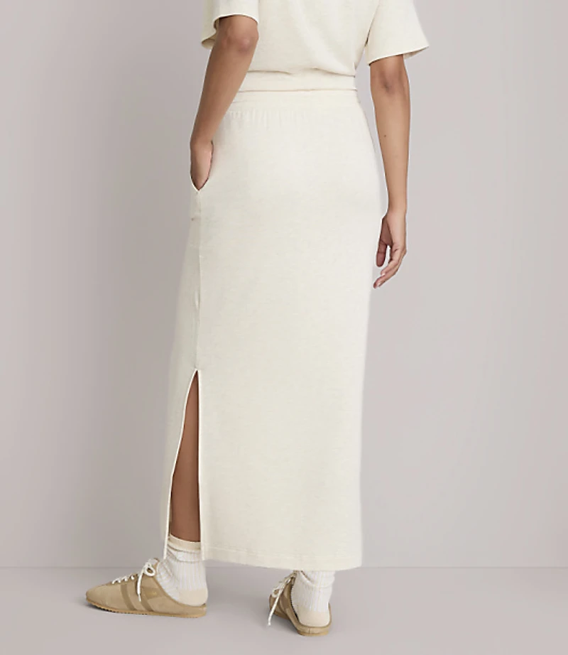 Petite Heathered Lou & Grey Signaturesoft Maxi Pocket Skirt