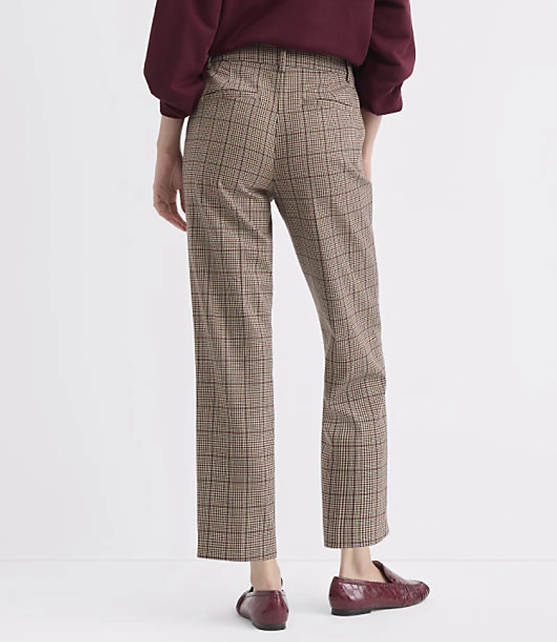 Riviera Slim Pants Plaid