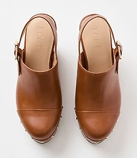 Slingback Heeled Clogs