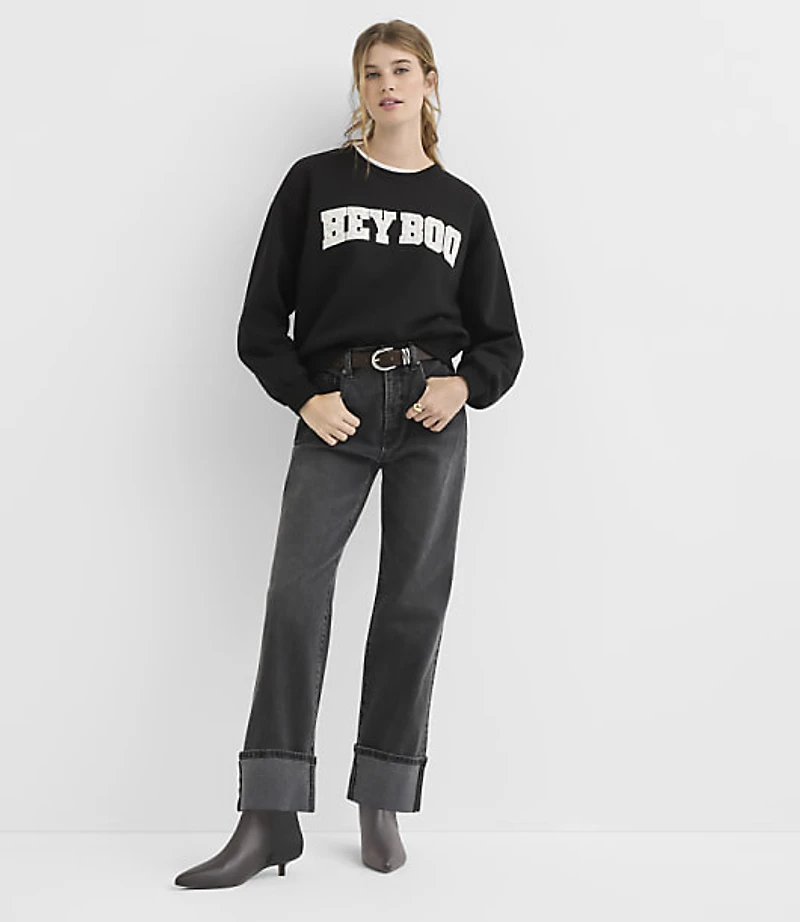 Hey Boo Sweatshirt