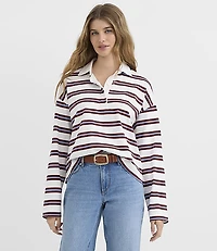 Rugby Stripe Top