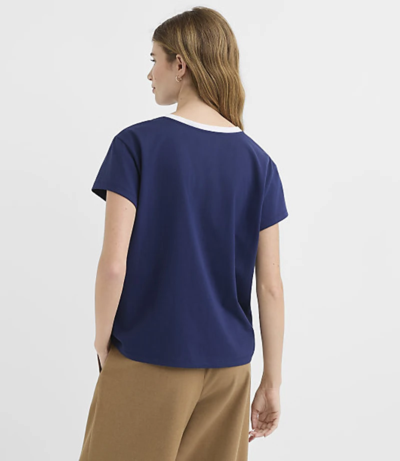 Rue De Rivoli Jersey Relaxed Tee
