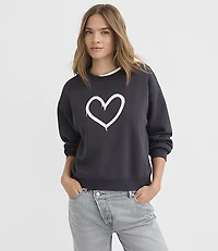Graffiti Heart Sweatshirt
