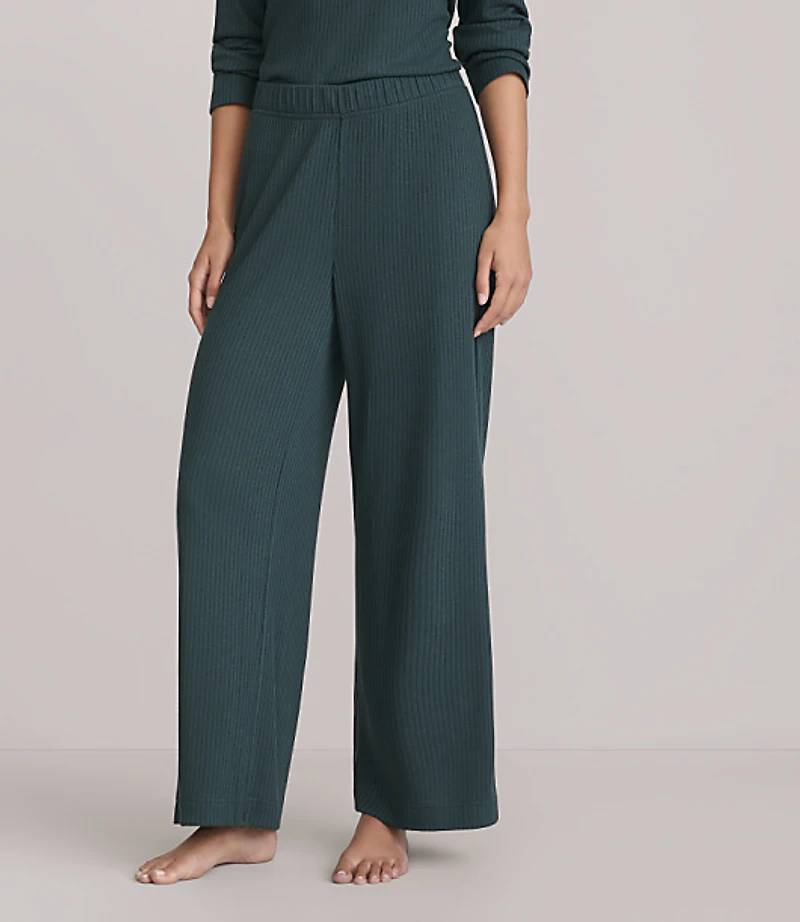 Lou & Grey Brushed Ribbed Pajama Pants