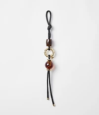 Twist Beaded Bag Charm