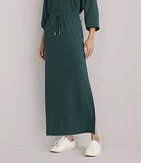 Lou & Grey Lightweight Scubasoft Midi Pocket Skirt