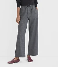 Sawyer Pull On Pants Plaid Brushed Flannel