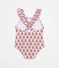 LOFT x Mon Coeur UPF 50+ Recycled Polyester Garden Ruffle Swimsuit