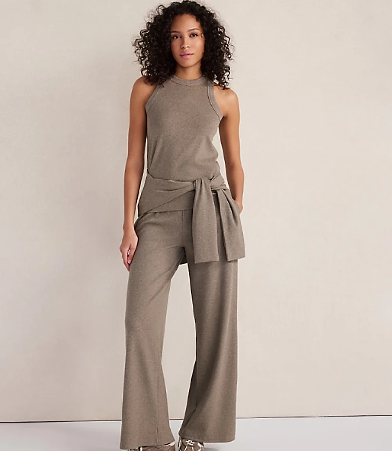 Haven Well Within Organic Cotton Rib Knit High Neck Tank
