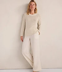 Haven Well Within Linen Tape Yarn Crewneck