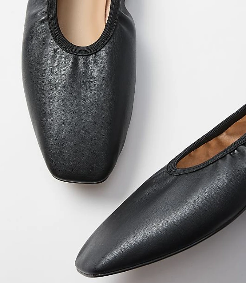 Soft Square Toe Ballet Flats