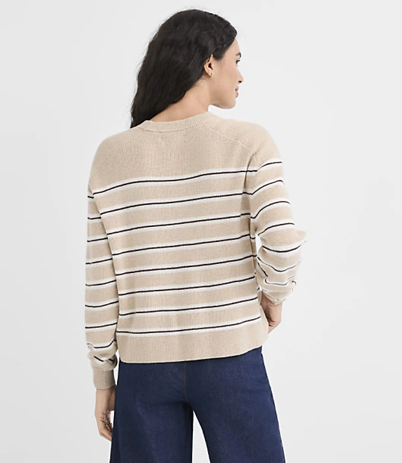 Striped Ribbed Sweater