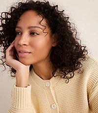 Haven Well Within Cotton Link Stitch Cardigan