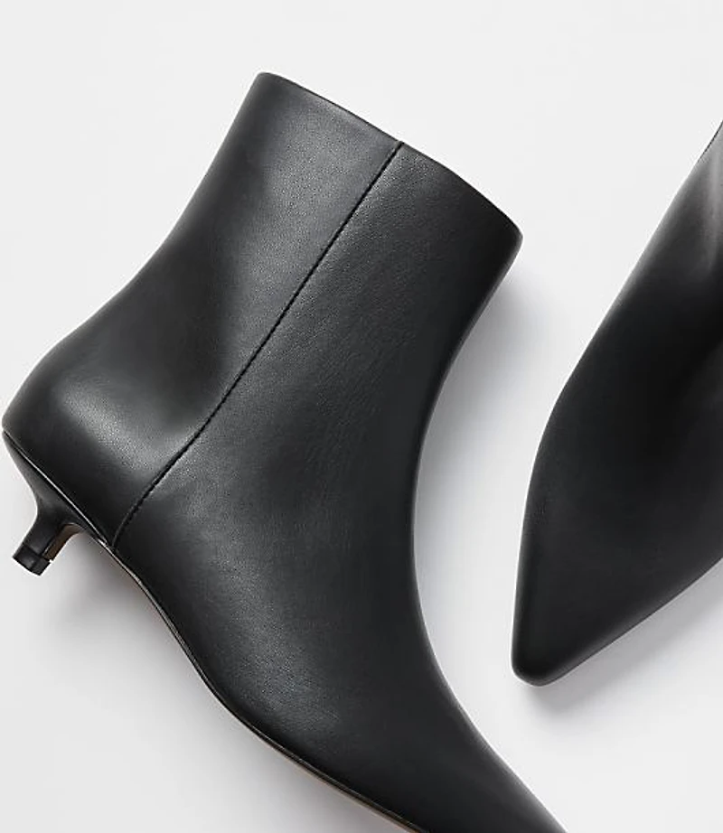 Kitten Heel Booties