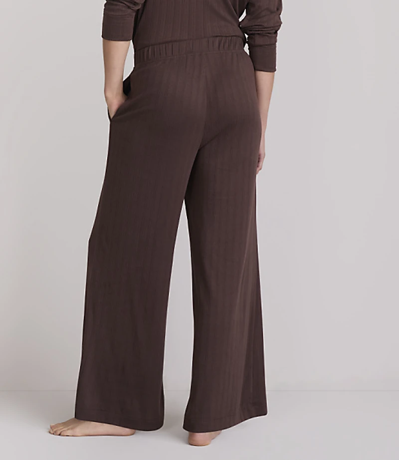 Lou & Grey Brushed Pointelle Pajama Pants