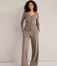 Haven Well Within Organic Cotton Rib Knit Cardigan
