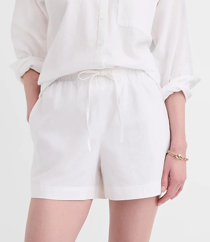 Sawyer Pull On Shorts Linen Cotton
