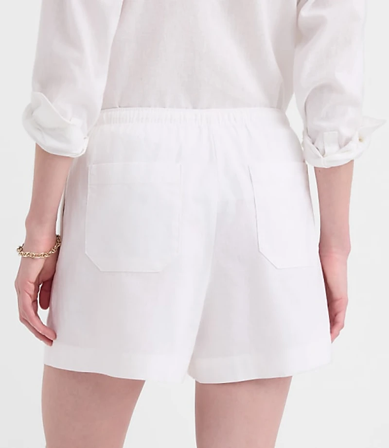 Sawyer Pull On Shorts Linen Cotton