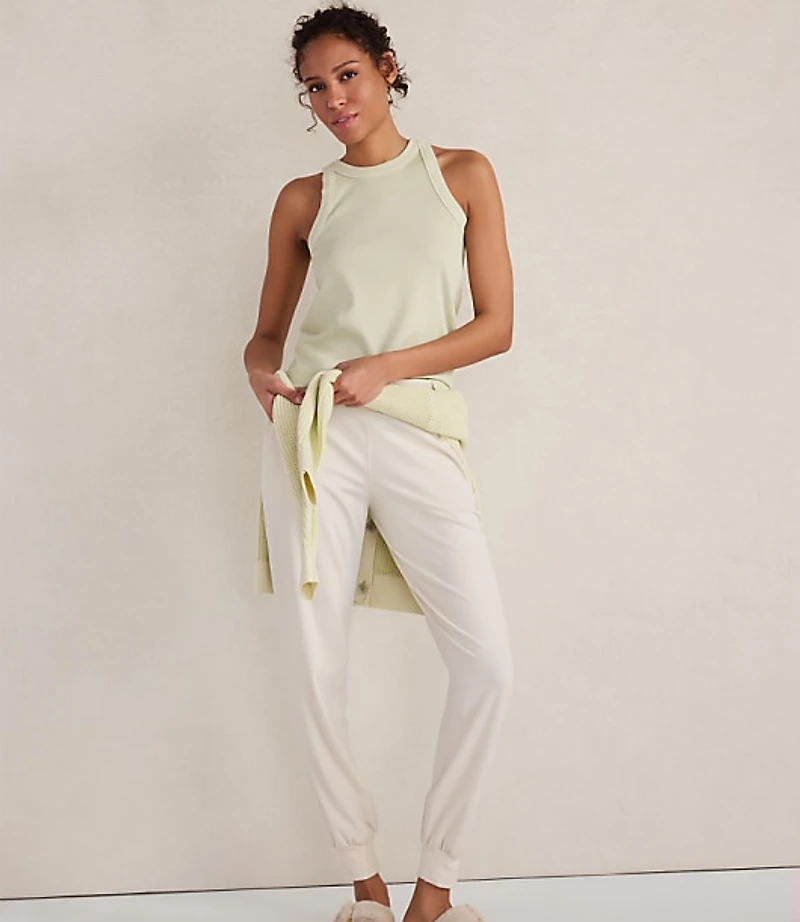 Haven Well Within Garment-Dyed Organic Cotton Racerback Tank