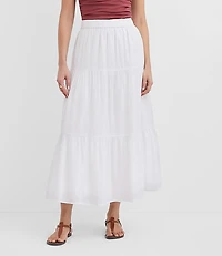 Tiered Maxi Skirt