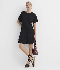 Petite Flounce Mini Tee Dress
