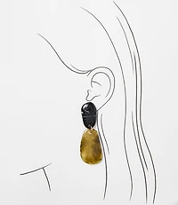 Modern Double Drop Earrings