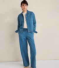 Haven Well Within Organic Cotton Denim Boxy Jacket