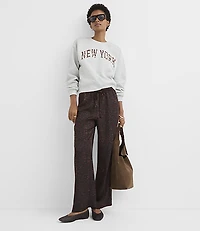 Leopard Print New York Sweatshirt