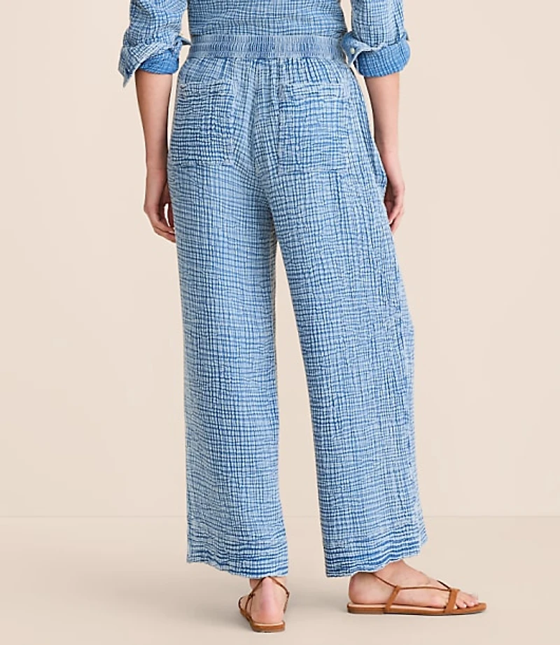 Lou & Grey Triple Cloth Wide Leg Pants