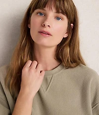Haven Well Within Brushed Terry Crewneck Pullover