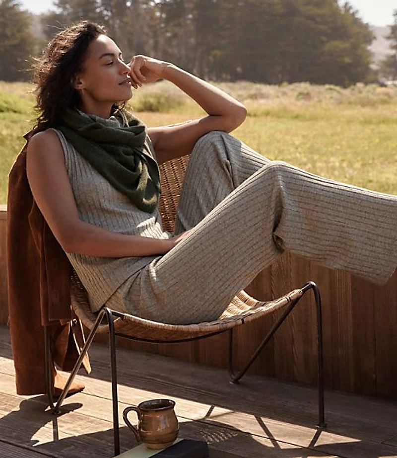 Haven Well Within Cashmere Oversized Triangle Scarf