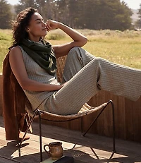 Haven Well Within Cashmere Oversized Triangle Scarf